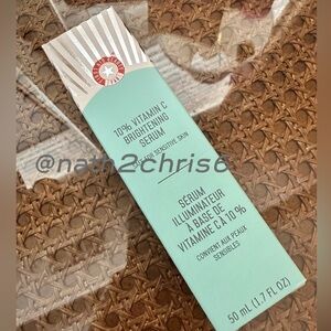 First Aid Beauty 10% Vitamin C Brightening Serum - 1.7 fl oz/50 ml - NIB